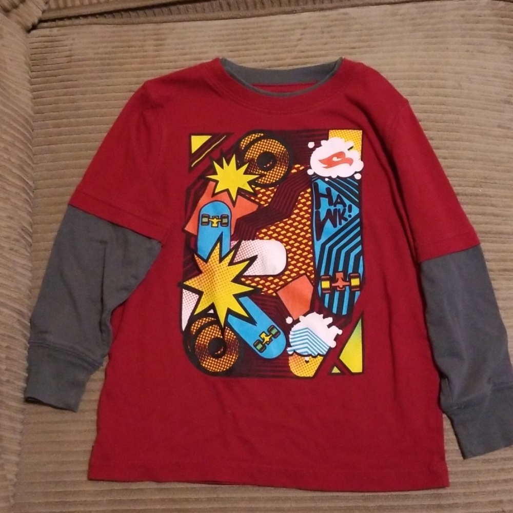 Toddler skate shirt